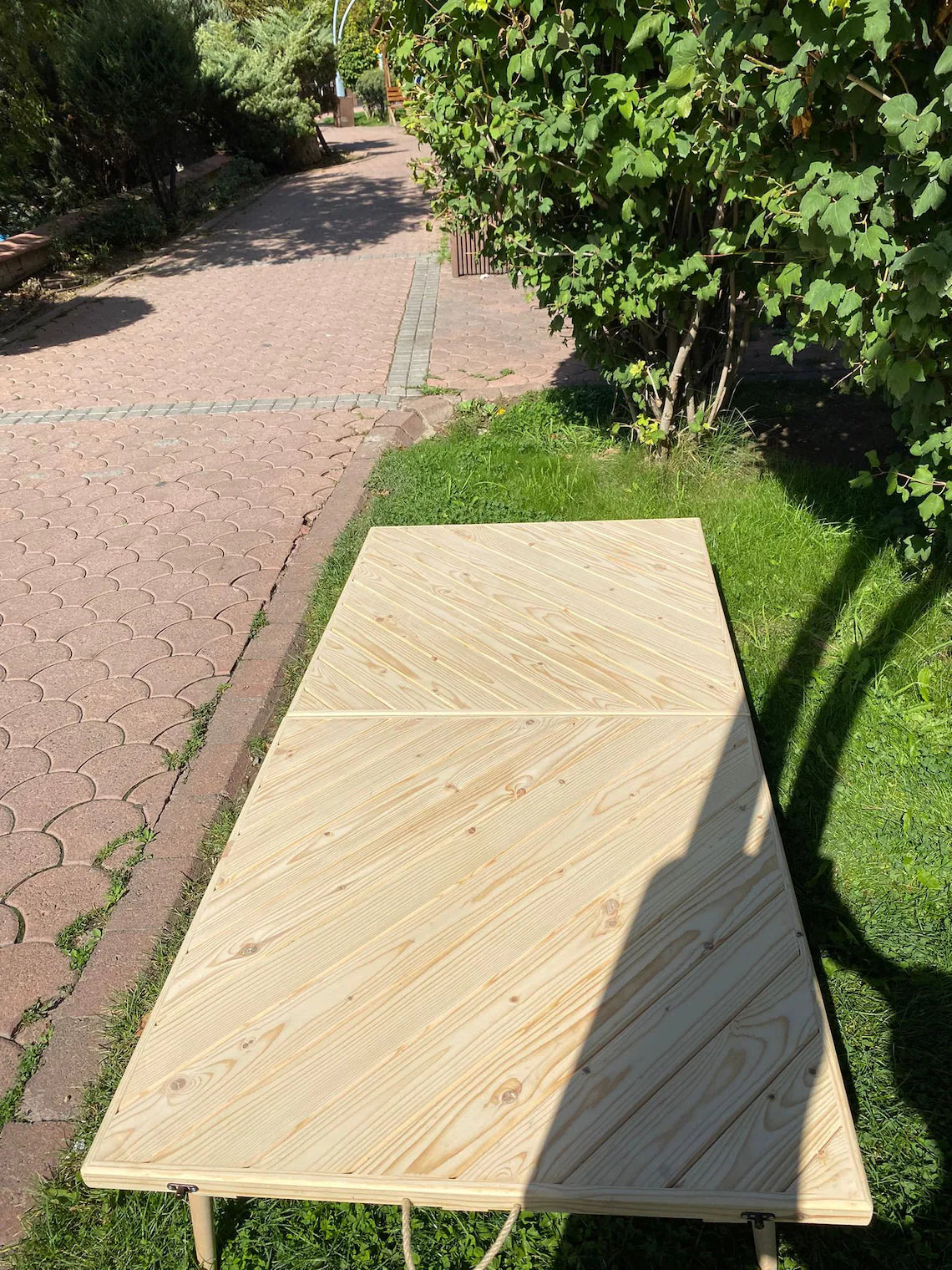 Handmade Folding Picnic Table | Wooden Low Table | Portable Camping Table | Beach Picnic Table | Floor Dining Table | Custom Size Available