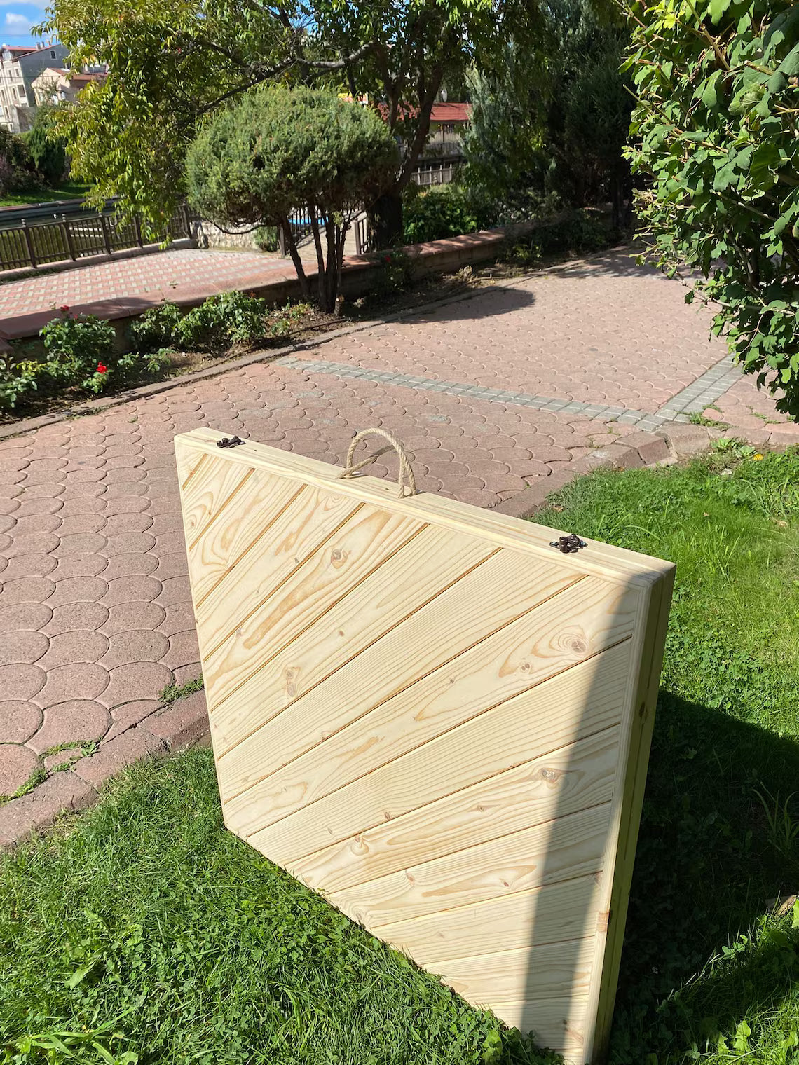 Handmade Folding Picnic Table | Wooden Low Table | Portable Camping Table | Beach Picnic Table | Floor Dining Table | Custom Size Available